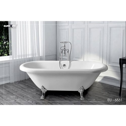 Bồn tắm Tulip EuroKing không massage EU-6531Nâu/Xám