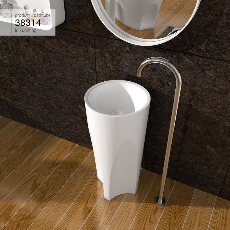 Chậu Lavabo đặt sàn Euroking EU-38314 Chậu Lavabo đặt sàn Euroking EU-38314