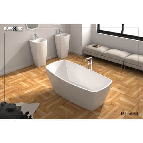 Hình ảnh bồn tắm Susan EuroKing không massage EU-6034 White