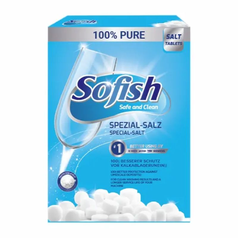 Muối rửa bát Sofish Tablets 1kg Muối rửa bát Sofish Tablets 1kg