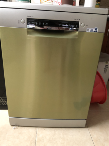 Máy rửa bát Bosch SMS4ECI14E serie 4, độc lập photo review