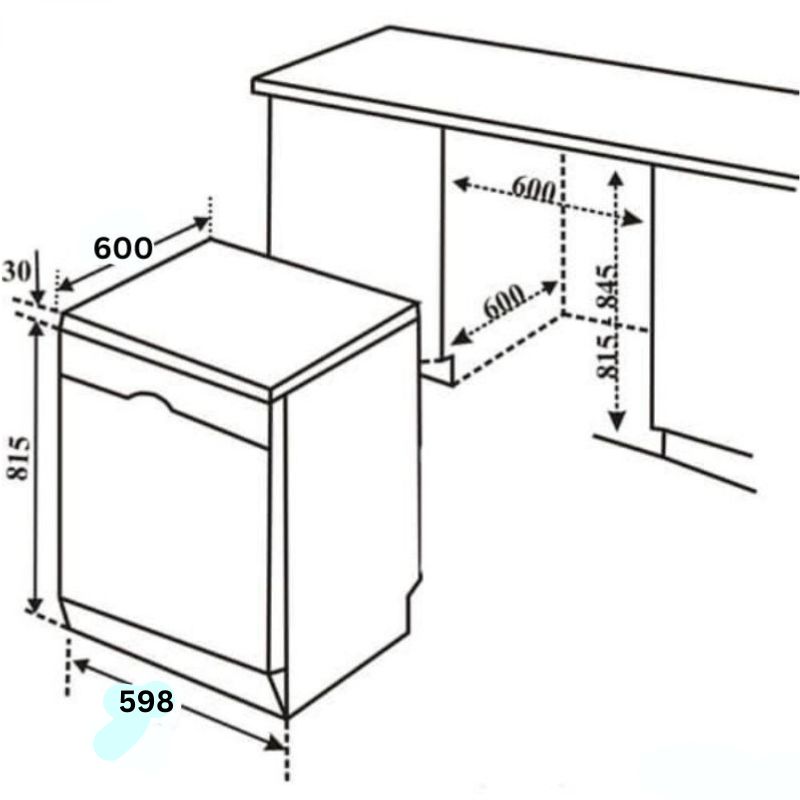 Máy rửa bát Bosch SMS6TCI00E serie 6, độc lập 9 Máy rửa bát Bosch SMS6TCI00E serie 6, độc lập - Ảnh 7