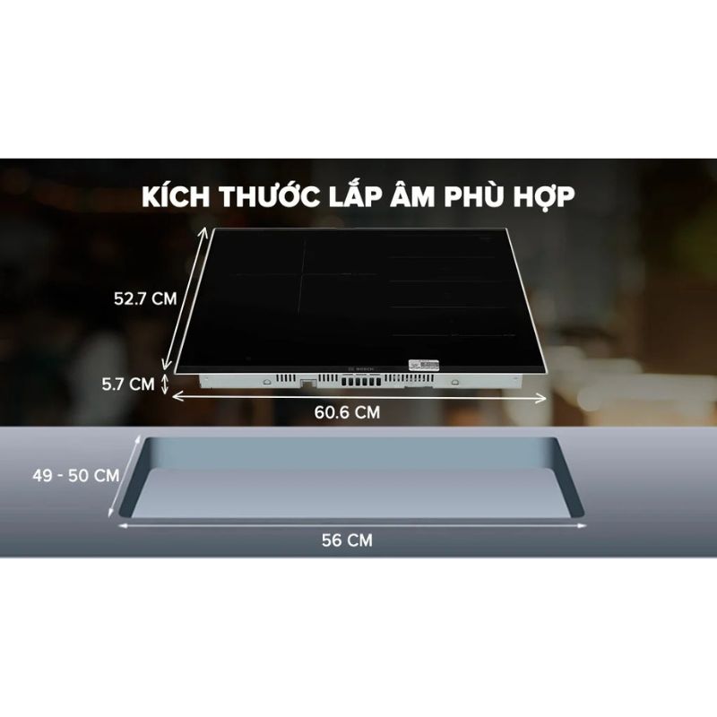 Bếp từ Bosch PXJ675DC1E 7 Bếp từ Bosch PXJ675DC1E - Ảnh 5