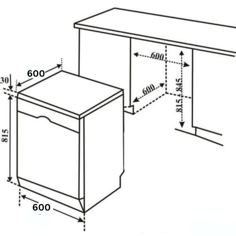 Máy rửa bát Bosch SMS63L08EA serie 6, độc lập 12 Máy rửa bát Bosch SMS63L08EA serie 6, độc lập - Ảnh 10