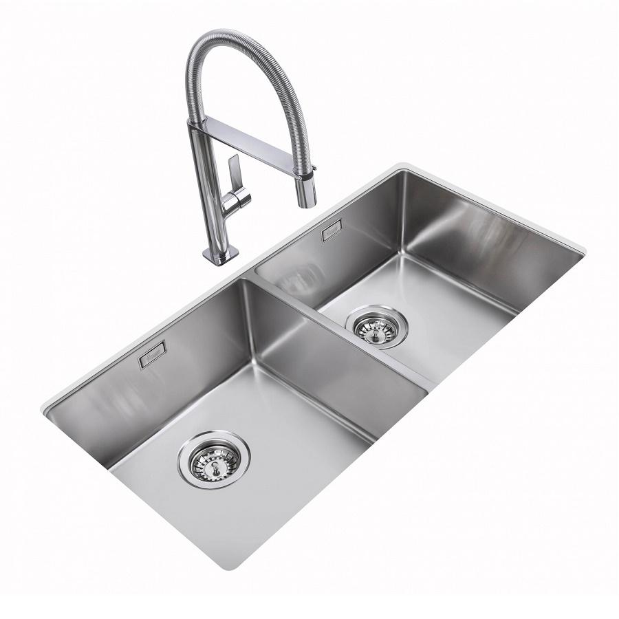 Chậu rửa bát Teka BE LINEA R15 2B 860 3 Chậu rửa bát Teka BE LINEA R15 2B 860
