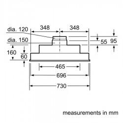Máy hút mùi âm tủ Bosch DHU635HB 5 Máy hút mùi âm tủ Bosch DHU635HB - Ảnh 4