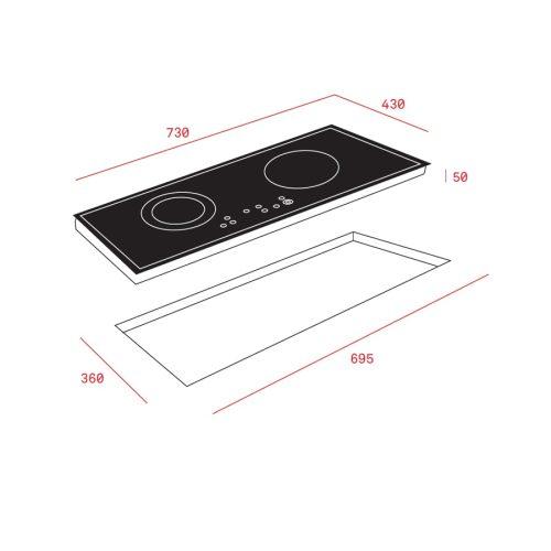 Bếp từ Teka IR 721 SR 5 bep tu teka IR 721 SR 2
