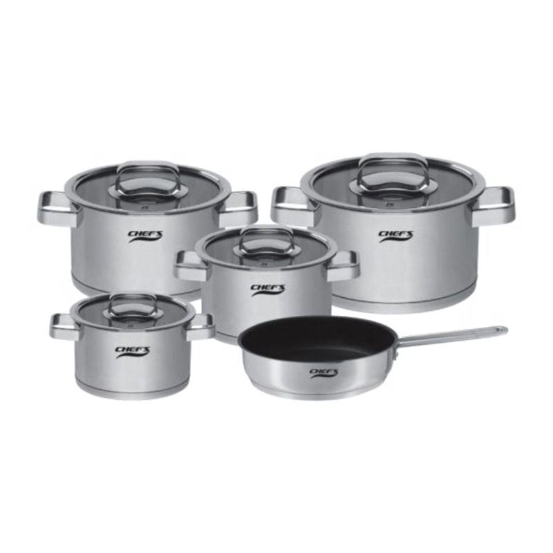 Bộ nồi từ Chefs 5 món EH-CW6304 2 Bộ nồi từ Chefs 5 món EH-CW6304
