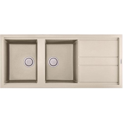 Chậu rửa đá Granite Malloca màu kem BIANCO G-50062