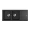Chậu rửa bát Teka Stone 80 B-TG 2B 1D Black 115400011 1 Chậu rửa bát Teka Stone 80 B-TG 2B 1D Black