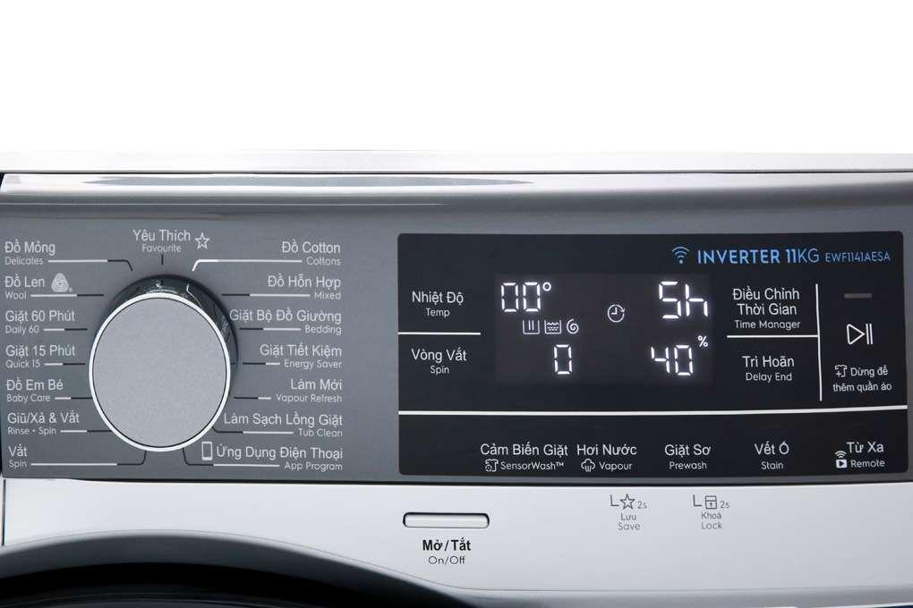 Máy giặt Electrolux EWF1141AESA 6 Máy giặt Electrolux EWF1141AESA - Ảnh 4