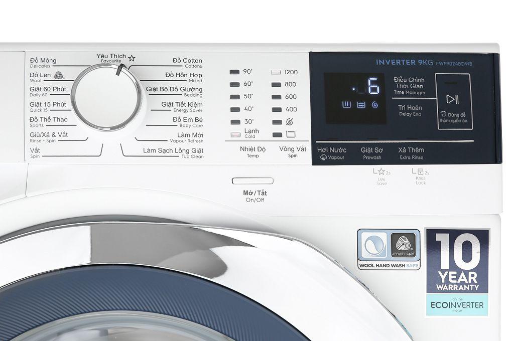 Máy giặt Electrolux EWF9024BDWB 6 Máy giặt Electrolux EWF9024BDWB - Ảnh 4