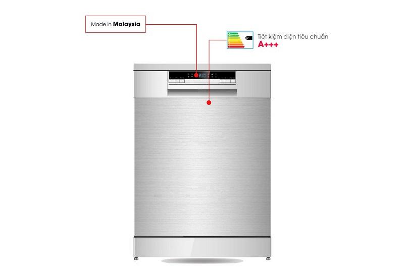 Máy rửa bát Faster Turbodry633A, sấy khô bằng CN turbodry 3 Máy rửa bát Faster Turbodry633A, sấy khô bằng CN turbodry