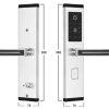 Khóa cửa thông minh Kassler KL-667 màu bạc 2 khoa cua dien tu kassler kl 667 9