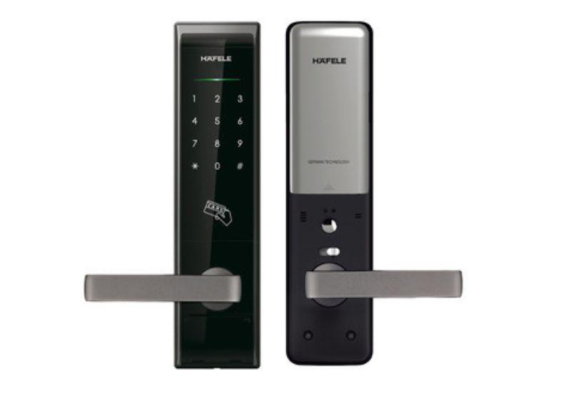 Khóa điện tử Hafele EL8000 912.05.367 màu bạc 3 Khóa điện tử Hafele EL8000 912.05.367 màu bạc