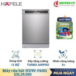 Máy rửa bát Hafele HDW-F60G 535.29.590 12 bộ