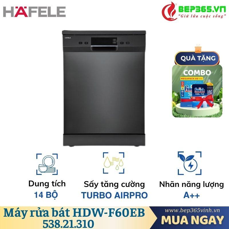 Máy rửa chén độc lập Hafele HDW-F60EB 538.21.310 14 bộ 3 Máy rửa chén độc lập Hafele HDW-F60EB 538.21.310 14 bộ