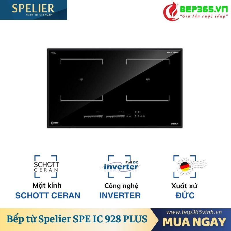 Bếp từ 2 vùng nấu Spelier SPE IC 928 PLUS 3 Bếp từ 2 vùng nấu Spelier SPE IC 928 PLUS
