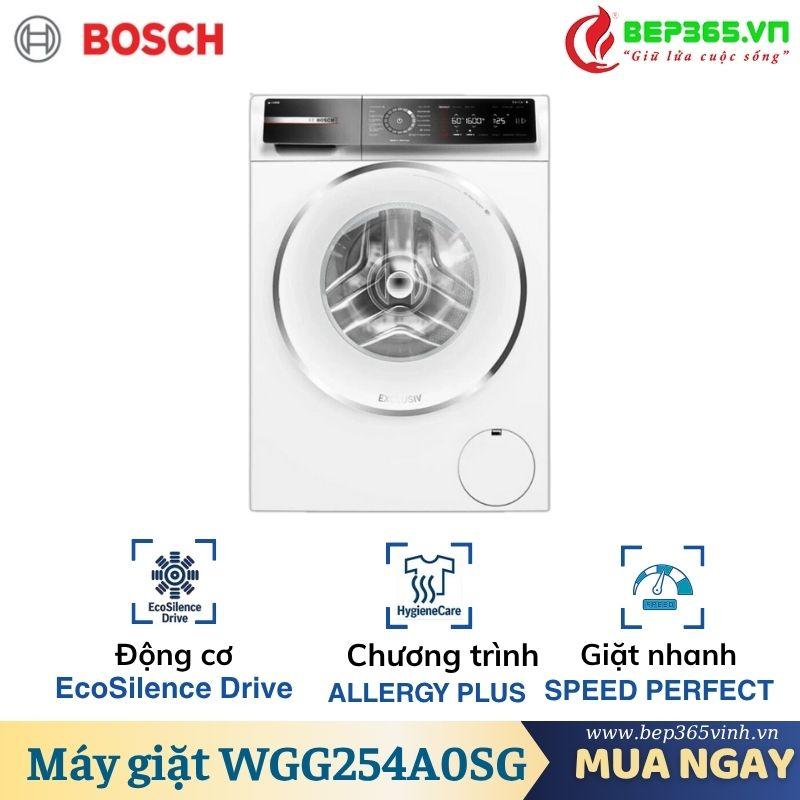 Máy giặt quần áo Bosch WGG254A0SG 3 Máy giặt quần áo Bosch WGG254A0SG
