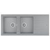 Chậu đá Teka STONE 80 B-TG 2B 1D Grey