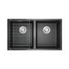 Chậu rửa bát Konox Granite Sink Veloci 760D – Black