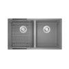 Chậu rửa bát Konxox Granite Sink Veloci 760D – Grey 2 Chậu rửa bát Konxox Granite Sink Veloci 760D – Grey