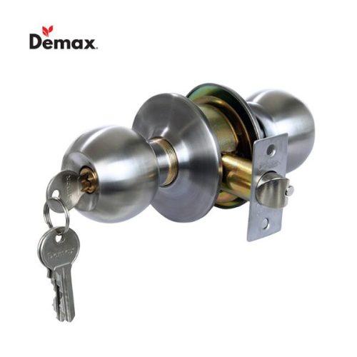 Khóa cửa phòng tay nắm tròn Demax LK301 SS