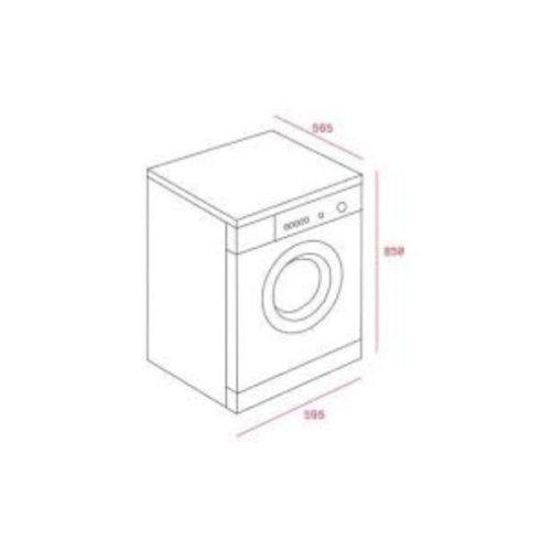 Máy giặt sấy TEKA TKD 1610 WD 7 Kích thước của Máy giặt sấy TEKA TKD 1610 WD