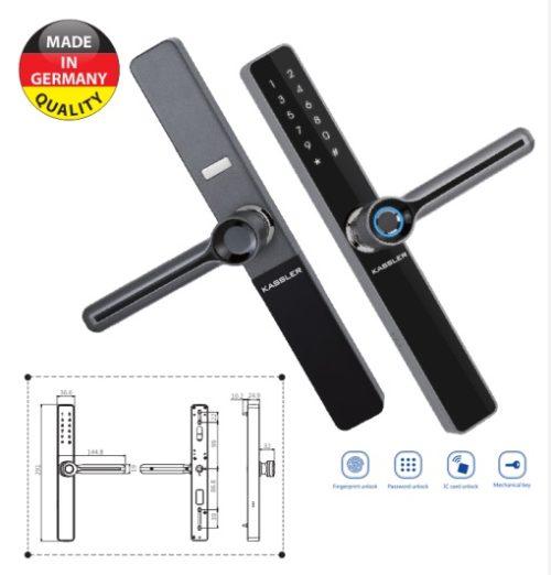 Khóa điện tử Kassler KL-599 RB APP/ Khóa cửa nhôm