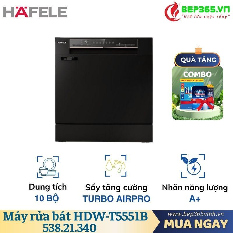 Máy rửa bát Hafele HDW-T5551B 538.21.340 3 Máy rửa bát Hafele HDW-T5551B 538.21.340