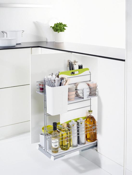 Bộ rổ kéo Cooking Agent Hafele 549.24.952 3 Bộ rổ kéo Cooking Agent Hafele 549.24.952