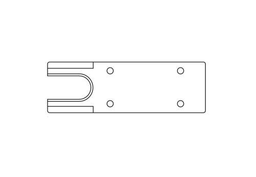 Nắp che bản lề sàn DCL41 Hafele 932.84.047