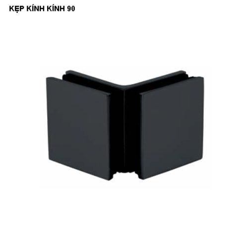 Kẹp kính - kính 90º màu đen Hafele 981.77.917