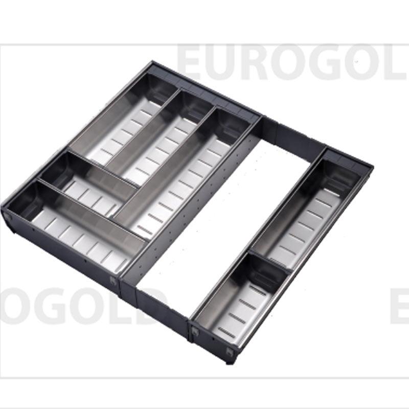Khay chia thìa dĩa inox 304 Eurogold ETC645E 3 Khay chia thìa dĩa inox 304 Eurogold ETC645E