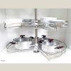 Mâm xoay inox vuông mạ Eurogold TR270A/C 1 eurogold evr270a c