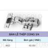 Bản lề thép cong 3/4 Eurogold W03 1 Bản lề thép cong 3/4 Eurogold W03