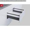 Ray hộp Alto-S chiều cao 80mm với thanh vuông Hafele 552.55.718 2 Ray hộp Alto-S chiều cao 80mm với thanh vuông Hafele 552.55.718