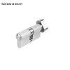 Ruột khóa cho cửa phòng vệ sinh Hafele 916.63.641, 66mm Đồng thau