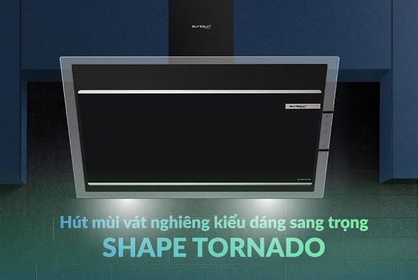 Máy hút mùi Eurosun EH-70CN78B 4 Thiết kế của máy hút mùi Eurosun EH-70CN78B
