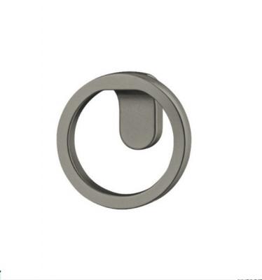Tay nắm tủ Hafele màu xám kim loại 51mm 106.70.187