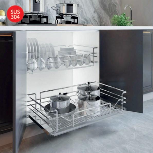 Giá xoong nồi nan oval (Quả Trám) Inoxen EV7090 3 Giá xoong nồi nan oval (Quả Trám) Inoxen EV7090