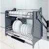 Giá bát nâng hạ 2 tầng nan Oval (Quả Trám) Inoxen EV9090 1 Giá bát nâng hạ 2 tầng nan Oval (Quả Trám) Inoxen EV9090