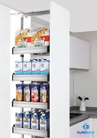 Tủ kho hộp cánh rút - 4 tầng Euronox EU2-440