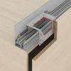 Ray trượt đôi trên 2500mm Hafele 406.78.922 2 Ray trượt đôi trên 2500mm Hafele 406.78.922