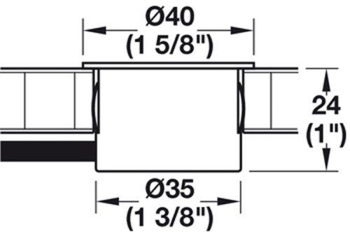 Kích thước của Bộ chuyển nguồn 12V sang 5V 833.73.751