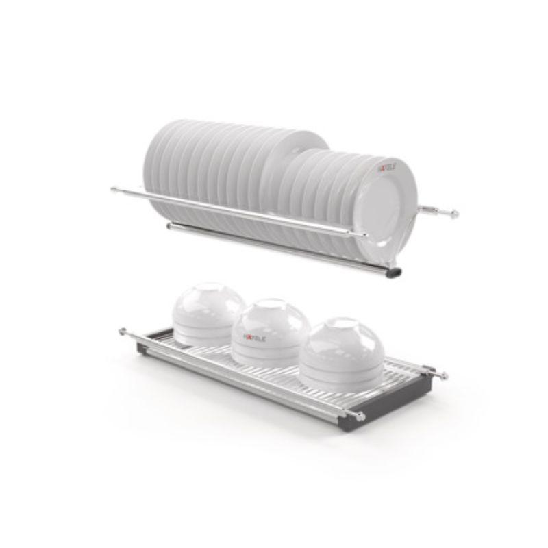 Bộ rổ bát đĩa Hafele Presto 544.40.023 600mm 3 Bộ rổ bát đĩa Hafele Presto 544.40.023 600mm