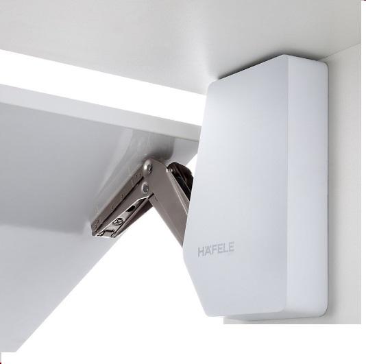 Bộ tay nâng Free Flap 1.7 Hafele 493.05.822 nắp trắng 4 Bộ tay nâng Free Flap 1.7 Hafele 493.05.822 nắp trắng