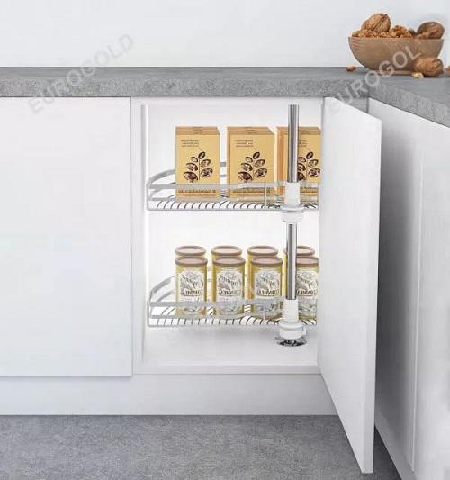 Mâm xoay inox nan dẹt Eurogorld EPL180A