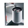 Thùng rác gắn cửa màu trắng Hafele 502.12.729 15L