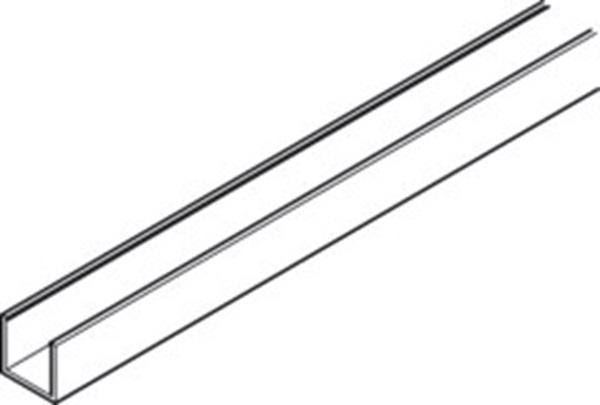 Ray dẫn hướng dưới 4000mm Hafele 943.33.740 4 Ray dẫn hướng dưới 4000mm Hafele 943.33.740